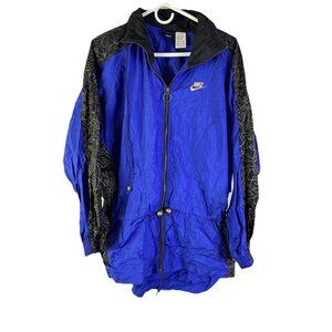 Vintage 90s Nike Track Jacket Color Block Mini Swoosh Streetwear